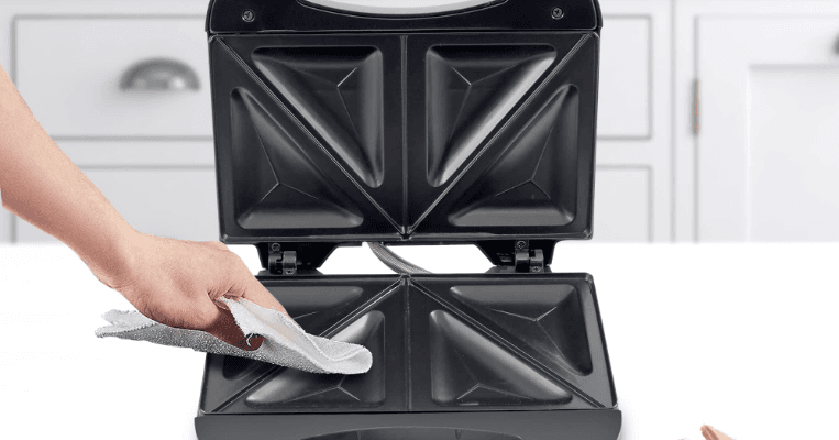 Elite Gourmet ESM2207 Stainless Steel Sandwich Maker Instructions Manual Elite Gourmet ESM2207 Stainless Steel Sandwich Maker-featured