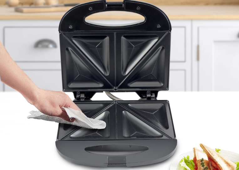 Elite Gourmet ESM2207 Stainless Steel Sandwich Maker Instructions Manual