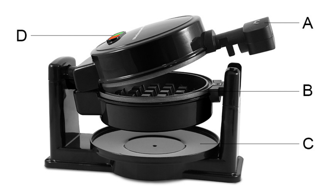 Elite Gourmet EWM460 Nonstick Rotating Flip Belgian Waffle Maker Instruction manual Elite Gourmet EWM460 Nonstick Rotating Flip Belgian Waffle Maker Instruction manual | ManualsLibraryy