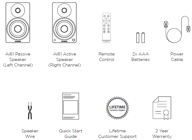 Fluance Ai61 Stereo Bookshelf Speakers-1