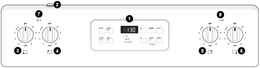 Frigidaire Electric Range-1