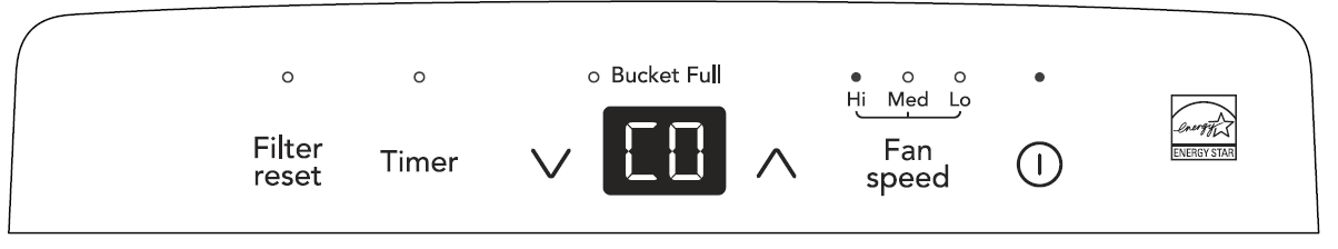 Frigidaire FFAD5033W 50-Pint Portable Dehumidifier User Manual-5