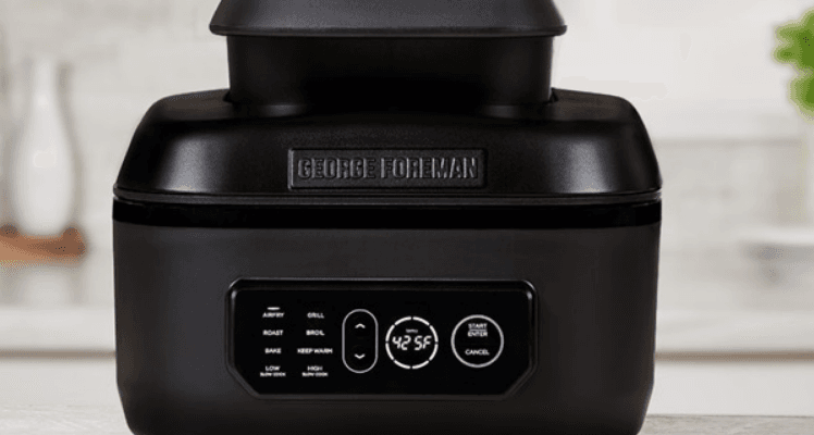 George Foreman MCAFD800D 7-in-1 Electric Indoor Grill-featured