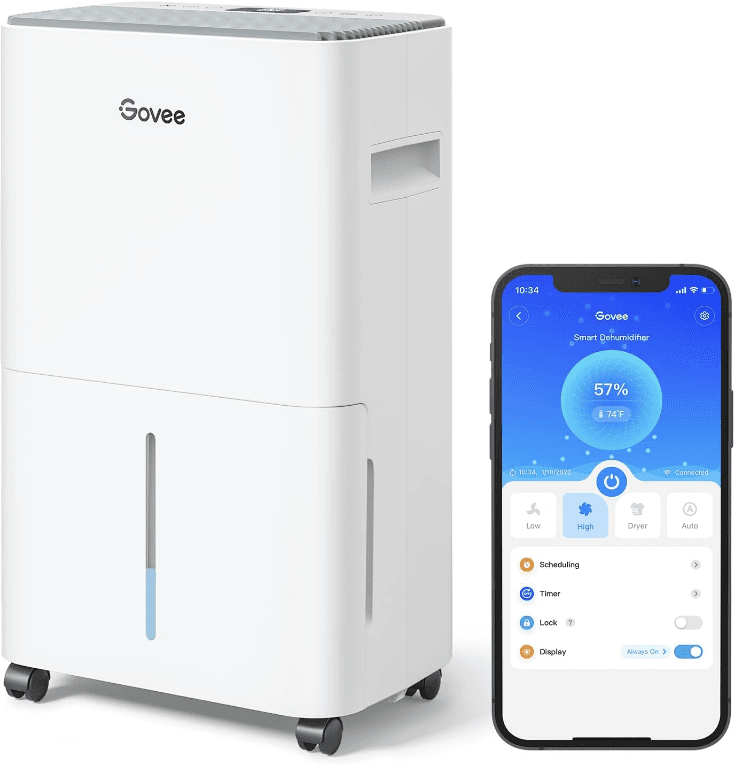 GoveeLife H7151 50 to 109 Pint Smart Auto Dehumidifier User Manual GoveeLife H7151 50 to 109 Pint Smart Auto Dehumidifier-product
