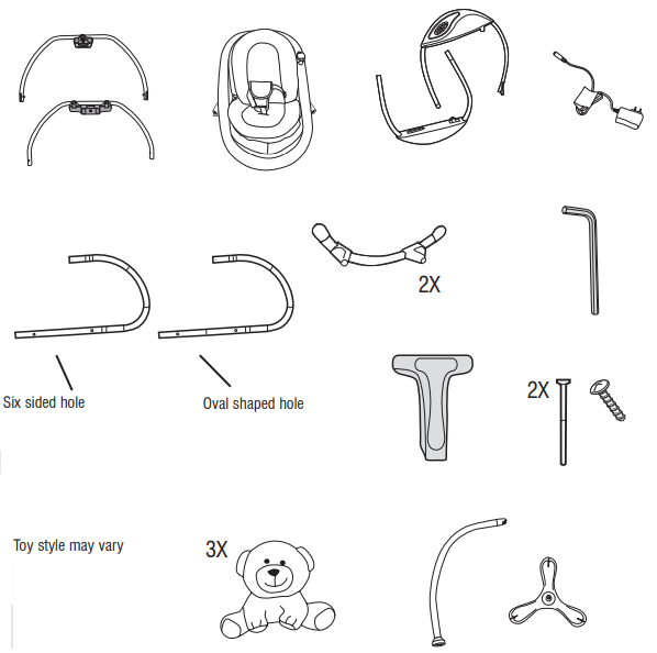 Graco Duoglider Baby Swing-1