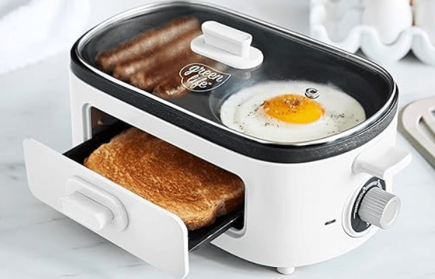GreenLife 3-in-1 Breakfast Maker Station User Manual GreenLife 3-in-1 Breakfast Maker Station-featured