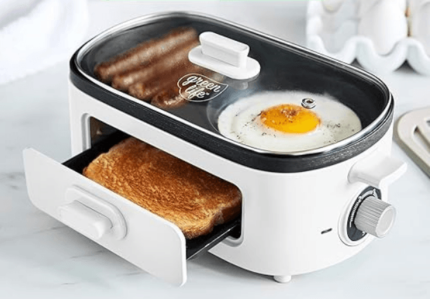 GreenLife 3-in-1 Breakfast Maker Station User Manual