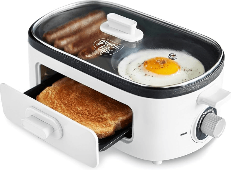 GreenLife 3-in-1 Breakfast Maker Station User Manual GreenLife 3-in-1 Breakfast Maker Station-product