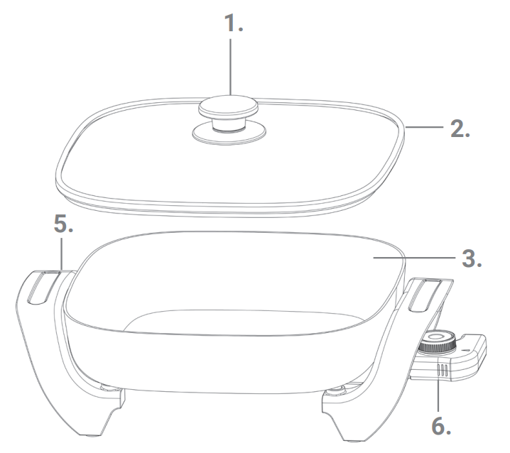 GreenLife CC007283 Healthy Ceramic Nonstick Electric Skillet User Manual GreenLife CC007283 Healthy Ceramic Nonstick Electric Skillet-1