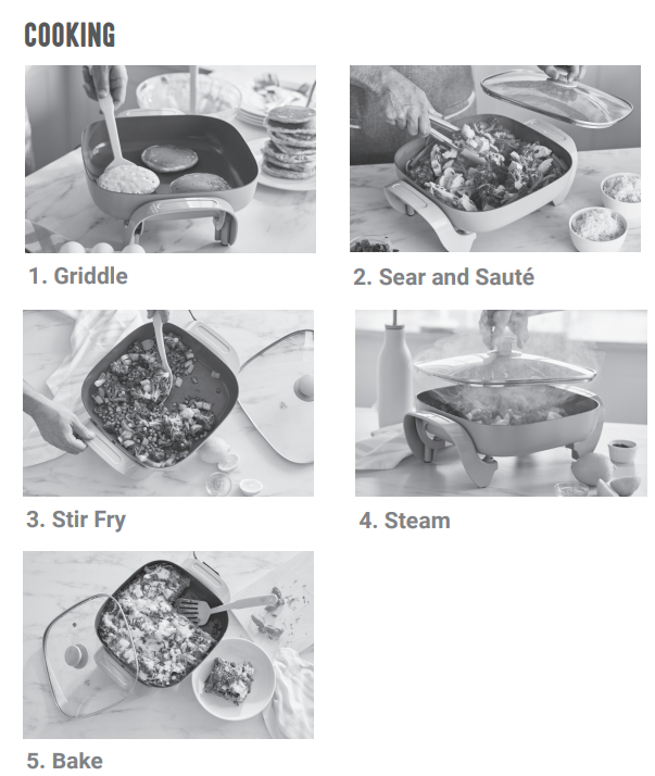GreenLife CC007283 Healthy Ceramic Nonstick Electric Skillet User Manual GreenLife CC007283 Healthy Ceramic Nonstick Electric Skillet-2