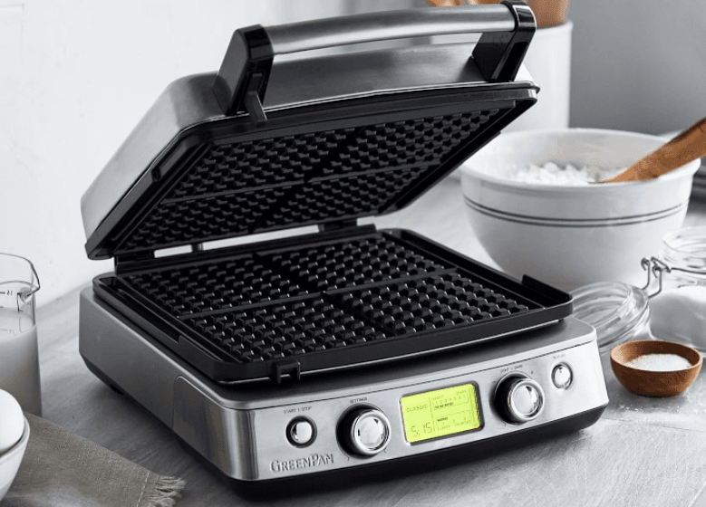 GreenPan 2-Square Waffle Maker Iron-featured