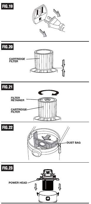 HART VOC812SW 3701 8 Gallon Wet Dry Vaccum 9