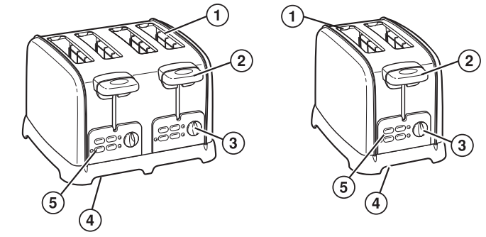 Hamilton Beach 22782 Retro Toaster with Wide Slots 1