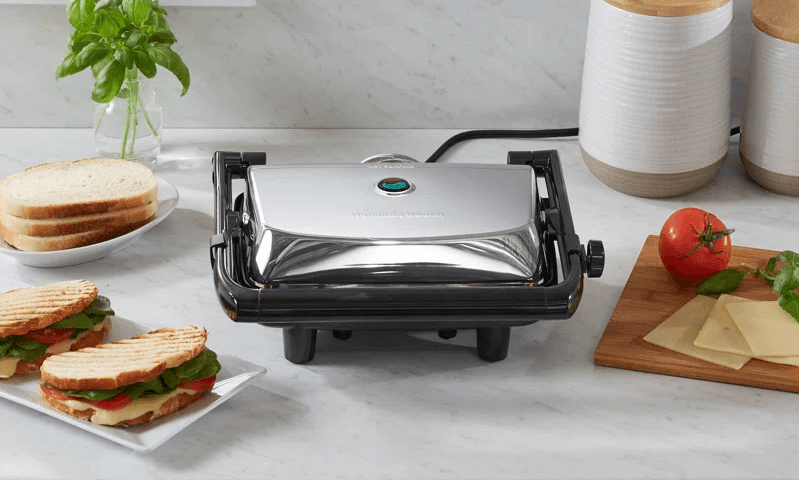 Hamilton Beach 25460AG Panini Press Sandwich Maker User Manual