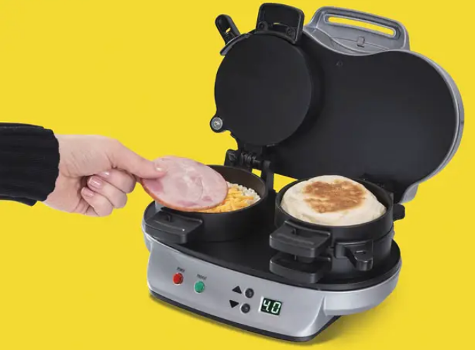Hamilton Beach 25490A Dual Breakfast Sandwich Maker-featured