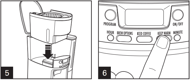Hamilton Beach Programmable Dispensing Drip Coffee Maker User Guide Hamilton Beach Programmable Dispensing Drip Coffee Maker-5