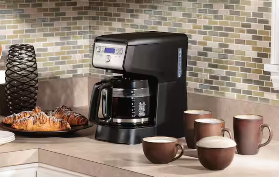 Hamilton Beach 46200 12 Cup Compact Programmable Drip Coffee Maker Manual