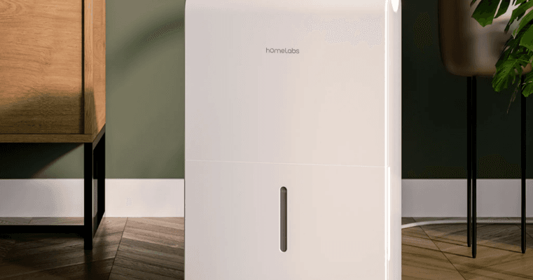 HomeLabs 22 Pint Wi-Fi Dehumidifier-featured
