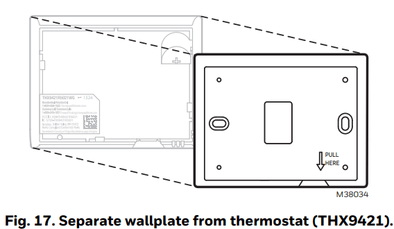 Honeywell Home THX9421R5021WW Prestige Thermostat 12