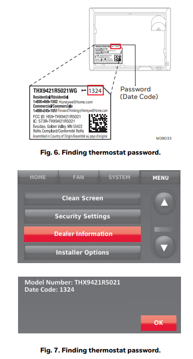 Honeywell Home THX9421R5021WW Prestige Thermostat 3