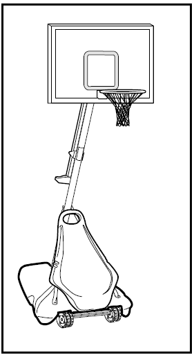 Huffy Sports Basketball System-1