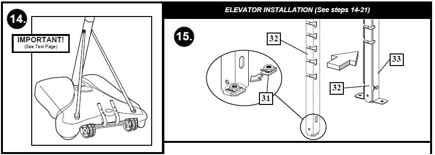 Huffy Sports Basketball System-19