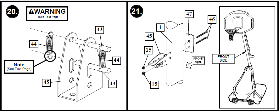 Huffy Sports Basketball System-22