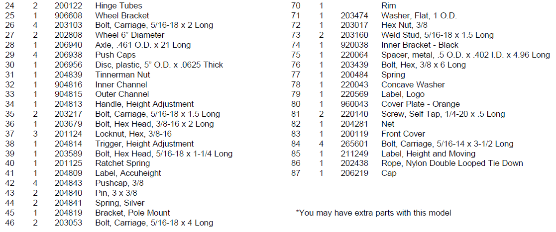 Huffy Sports Basketball System-5