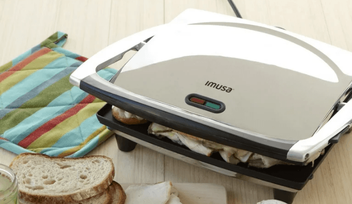 IMUSA GAU-80350 Stainless Steel Panini Press-featured