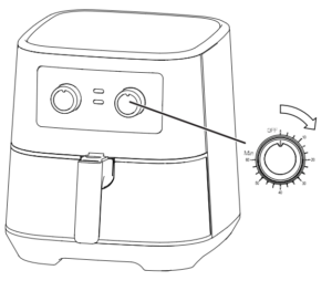 Insignia NS-AF5MSS2 5 Qt Mechanical Control Air Fryer User Guide Insignia NS-AF5MSS2 5 Qt Mechanical Control Air Fryer-4