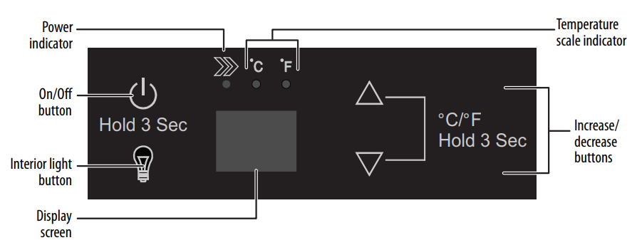 Insignia NS-BI1ZWC 61-Bottle Built-In Wine Cooler User Guide Insignia NS-BI1ZWC 61-Bottle Built-In Wine Cooler-3