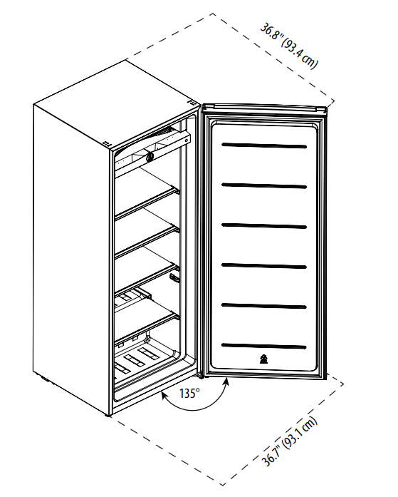 Insignia NS-UZ7WH0 Upright Freezer User Guide Insignia NS-UZ7WH0 Upright Freezer-5