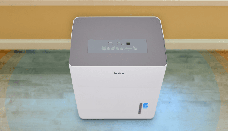 Ivation IVADUWIFI50WP Smart Wi-Fi 50 Pint Dehumidifier User Manual