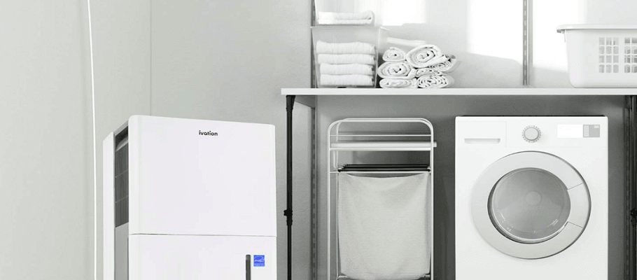 Ivation IVAMDH50 Dehumidifier With Pump User Manual-feat