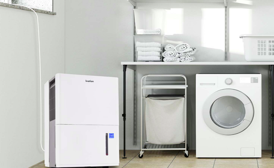 Ivation IVAMDH50 Dehumidifier With Pump User Manual-feat