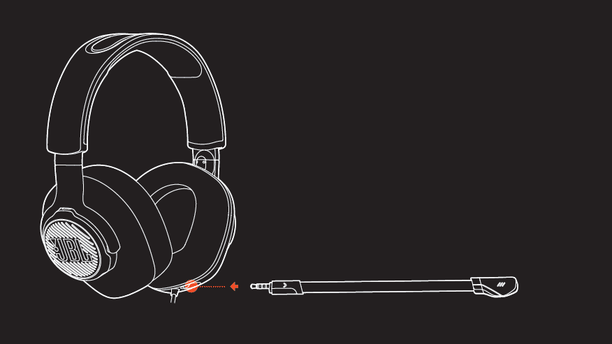 JBL Quantum 100 Wired Gaming Headphones User Guidemanual-9