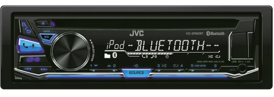 JVC KD-SR82BT In-Dash CD Bluetooth Receiver User Manual JVC KD-SR82BT In-Dash CD Bluetooth Receiver User Manual-main