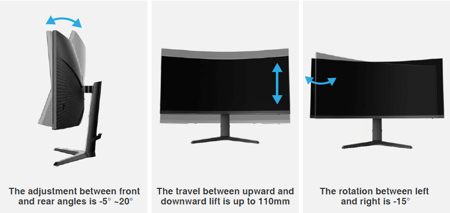 KOORUI KR-34E6UC 34-inch Curved Ultrawide WQHD Gaming Monitor-26