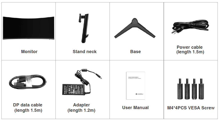 KOORUI KR-34E6UC 34-inch Curved Ultrawide WQHD Gaming Monitor-3