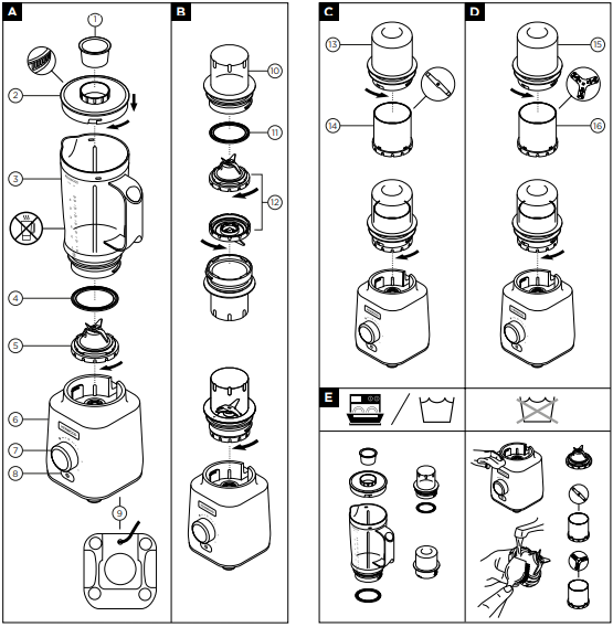 Kenwood BLP41 Blend-X Fresh Blender-1