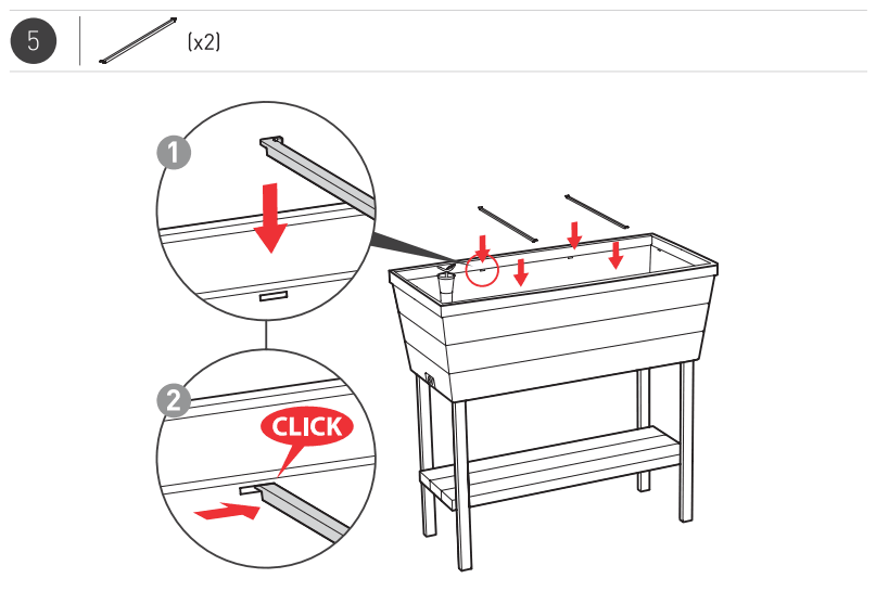 Keter Urban Bloomer Raised Garden Assembly Instructions Keter Urban Bloomer Raised Garden Assemebly-10
