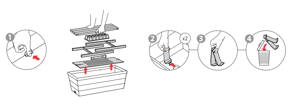 Keter Urban Bloomer Raised Garden Assembly Instructions Keter Urban Bloomer Raised Garden Assemebly-5