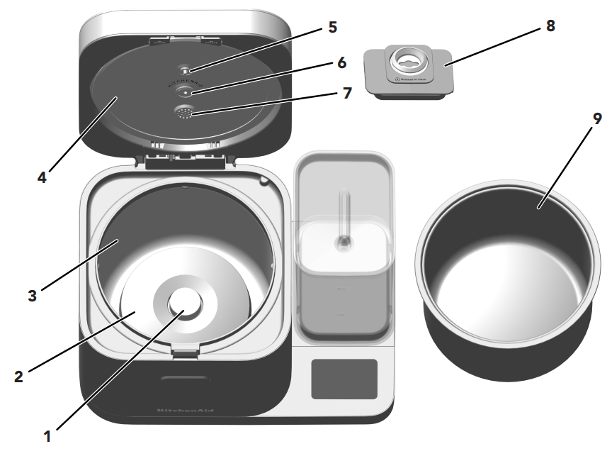 KitchenAid KGC3155BM Grain and Rice Cooker-2