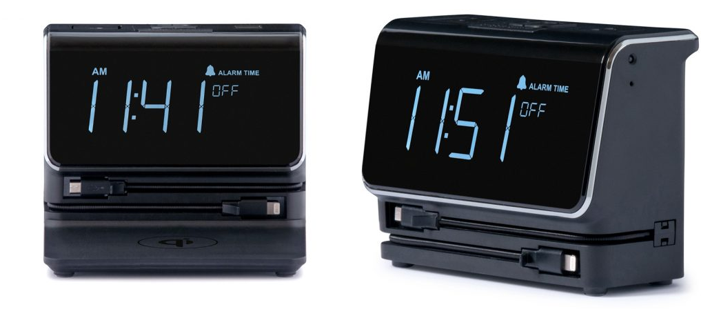 Kube Systems Battery Charger With Alarm Clock-product