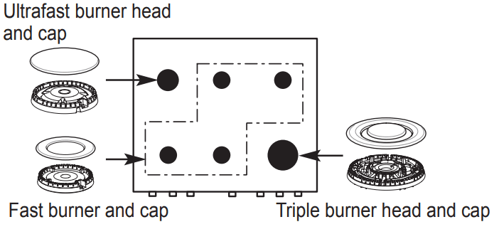 LG LF761S Gas Cooker with Glass Lid and Large Oven-10
