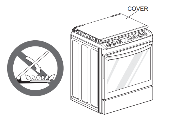 LG LF761S Gas Cooker with Glass Lid and Large Oven-19