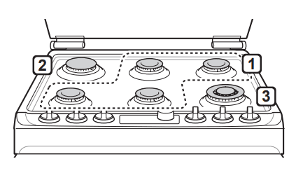 LG LF761S Gas Cooker with Glass Lid and Large Oven-20