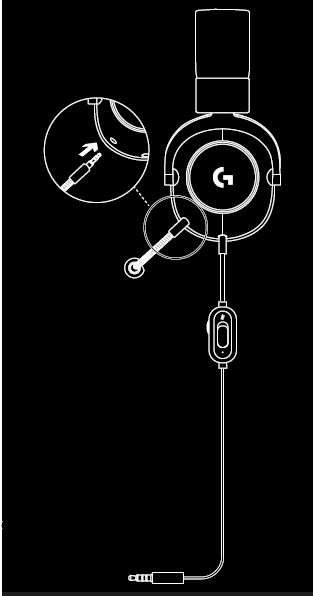 Logitech G Pro X Wired Gaming Headset-1