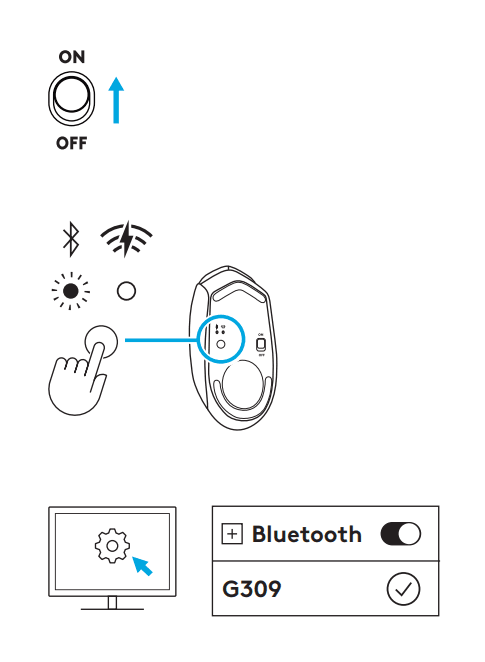 Logitech G309 Wireless Gaming Mouse-4