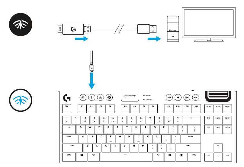 Logitech G915 RGB Mechanical Gaming Keyboard-16